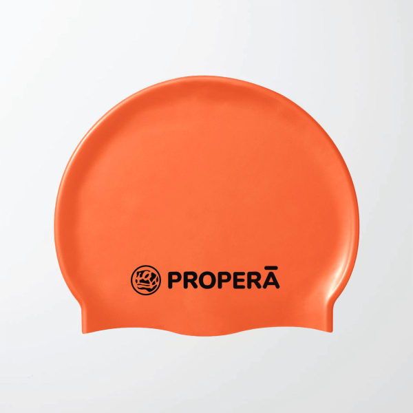 PROPERĀ FlexiFit SILK EFFECT CLASSIC Badekappe Art.-Nr. SCC66245 Farbe ORANGE
