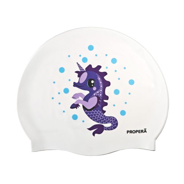 PROPERĀ FlexiFit SILK EFFECT PRINT JR Badekappe Art.-Nr. KID1AS0824253 Farbe SEAHORSE