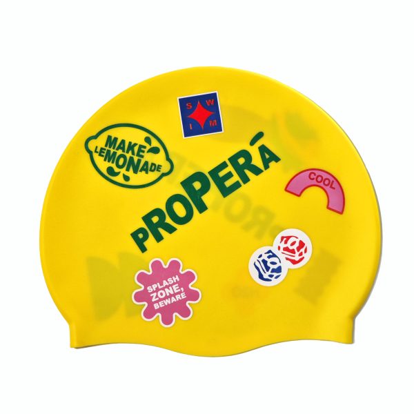 PROPERĀ PRINT I GLOSS EDITION Badekappe Art.-Nr. 1DS0824GE Farbe LEMON