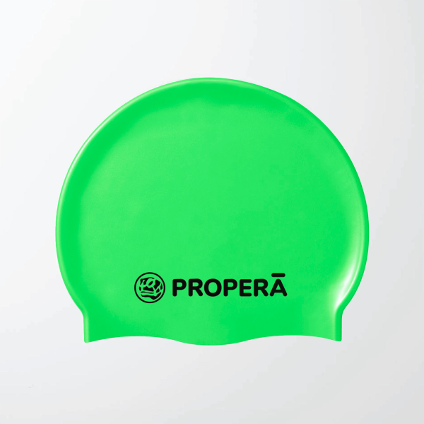 PROPERĀ FlexiFit SILK EFFECT CLASSIC JR Badekappe Art.-Nr. SCC67016 Farbe NEON GRÜN