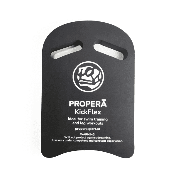 PROPERĀ Schwimmbretter KickFlex SCHWARZ